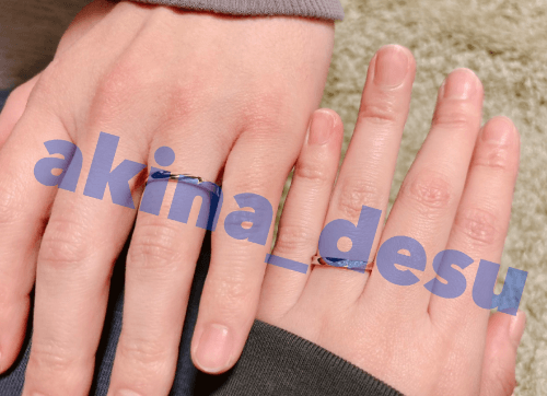 akina_desuさんのマリッジリング